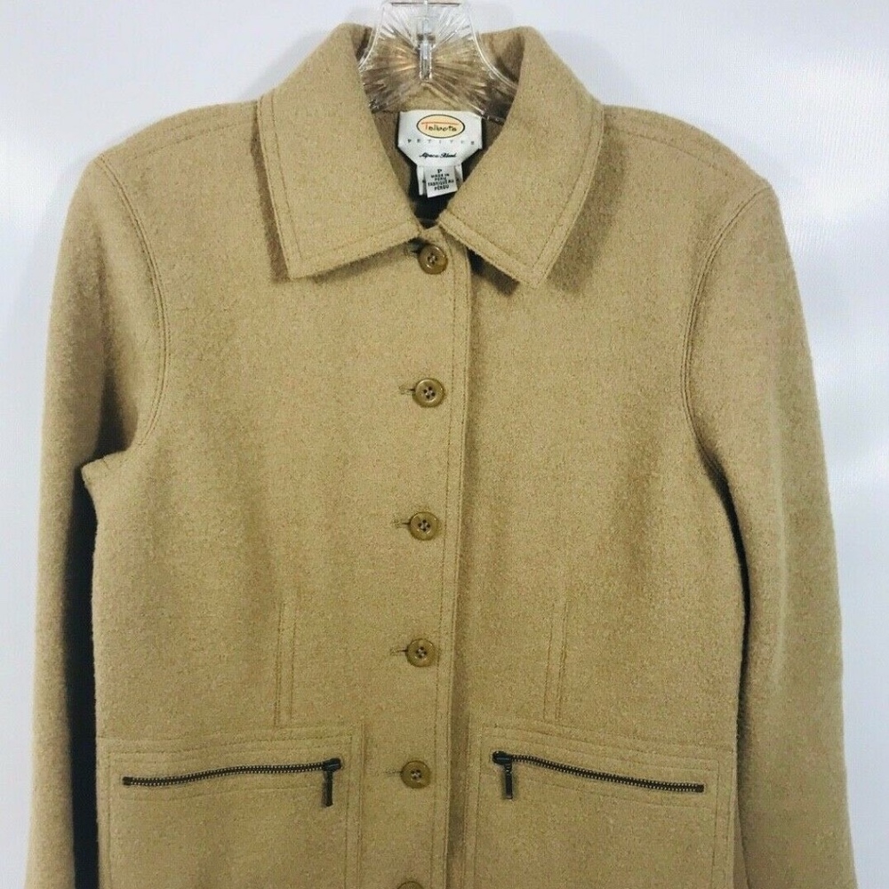 Vintage Talbots Alpaca Wool Unlined Jacket Coat